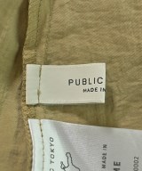 PUBLIC TOKYO（パブリック　トウキョウ）シャツワンピース ベージュ サイズ:F レディース/2200642871077