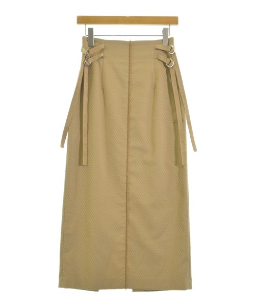 PUBLIC TOKYO(パブリック　トウキョウ)ロング・マキシ丈スカート ベージュ サイズ:F/2200644902021