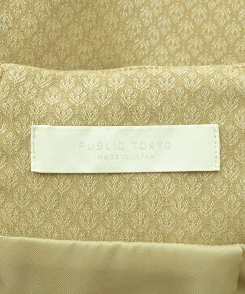 PUBLIC TOKYO（パブリック　トウキョウ）ロング・マキシ丈スカート ベージュ サイズ:F レディース/2200644902021