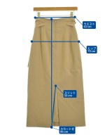 PUBLIC TOKYO（パブリック　トウキョウ）ロング・マキシ丈スカート ベージュ サイズ:F レディース/2200644902021