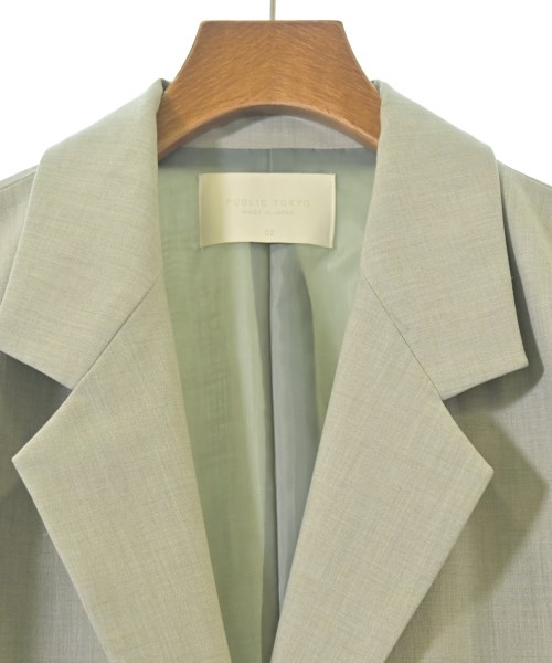 PUBLIC TOKYO（パブリック　トウキョウ）テーラードジャケット ベージュ サイズ:2(M位) レディース/2200657581060