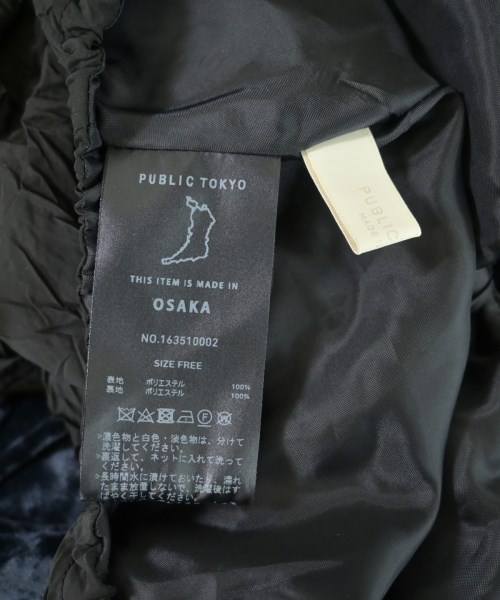 PUBLIC TOKYO（パブリック　トウキョウ）ワンピース 紺 サイズ:F レディース/2200660644042