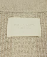 PUBLIC TOKYO（パブリック　トウキョウ）カーディガン ベージュ サイズ:F レディース/2200664463014