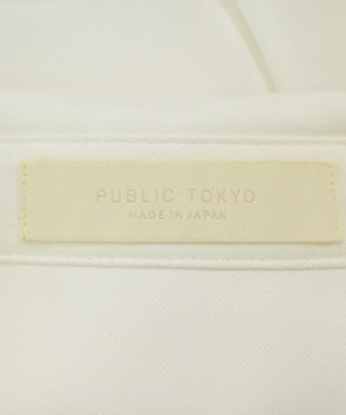 PUBLIC TOKYO（パブリック　トウキョウ）ブラウス 白 サイズ:F レディース/2200664524050
