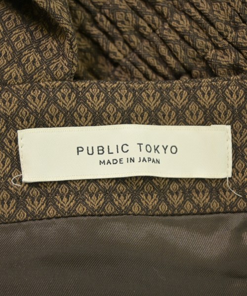 PUBLIC TOKYO（パブリック　トウキョウ）ブラウス 茶 サイズ:F レディース/2200665494024