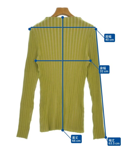 PUBLIC TOKYO（パブリック　トウキョウ）ニット・セーター 緑 サイズ:F レディース/2200665653049