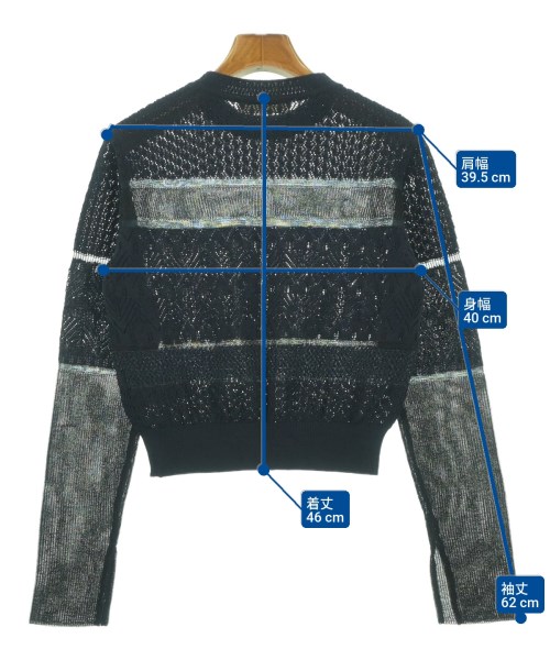 PUBLIC TOKYO（パブリック　トウキョウ）ニット・セーター 黒 サイズ:F レディース/2200665653148