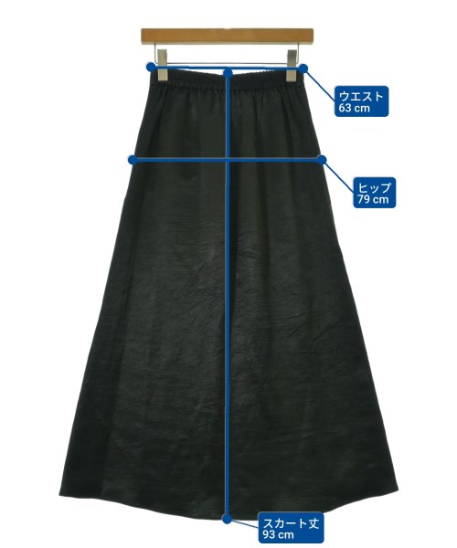 PUBLIC TOKYO（パブリック　トウキョウ）ロング・マキシ丈スカート 黒 サイズ:F レディース/2200670868025