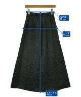 PUBLIC TOKYO（パブリック　トウキョウ）ロング・マキシ丈スカート 黒 サイズ:F レディース/2200670868025