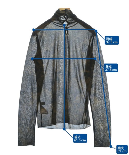 PUBLIC TOKYO（パブリック　トウキョウ）ブラウス 黒 サイズ:F レディース/2200671109059