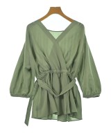 PUBLIC TOKYO（パブリック　トウキョウ）ブラウス 緑 サイズ:F レディース/2200671757076