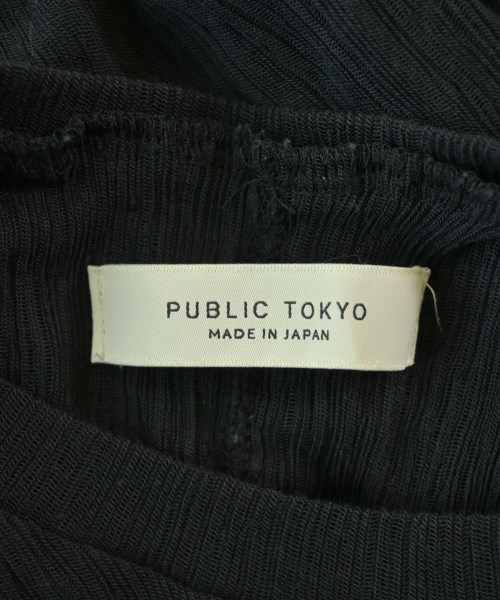 PUBLIC TOKYO（パブリック　トウキョウ）ノースリーブ 黒 サイズ:F レディース/2200671660024