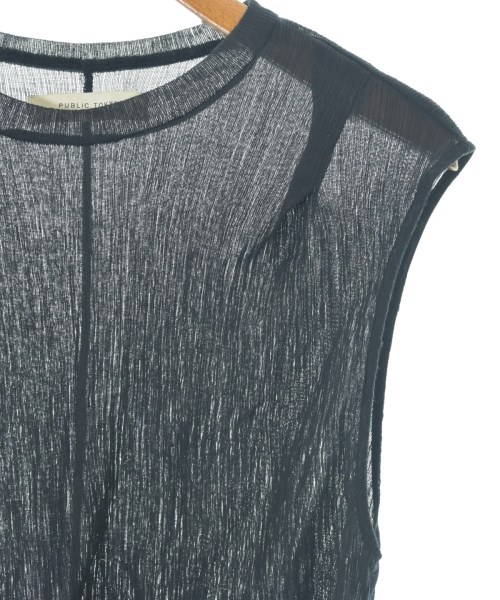 PUBLIC TOKYO（パブリック　トウキョウ）ノースリーブ 黒 サイズ:F レディース/2200671660024
