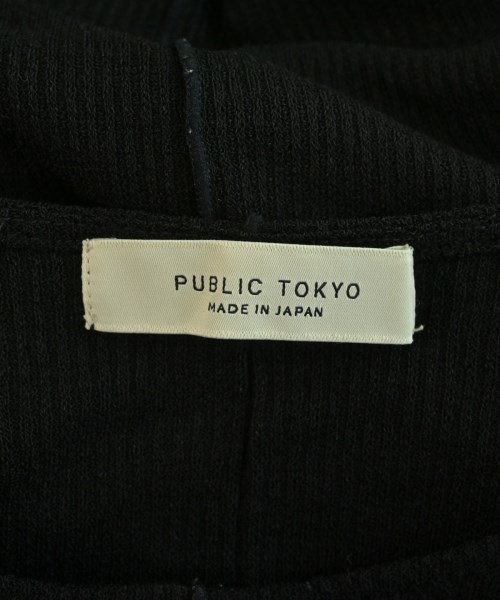 PUBLIC TOKYO（パブリック　トウキョウ）Tシャツ・カットソー 黒 サイズ:F レディース/2200725522070