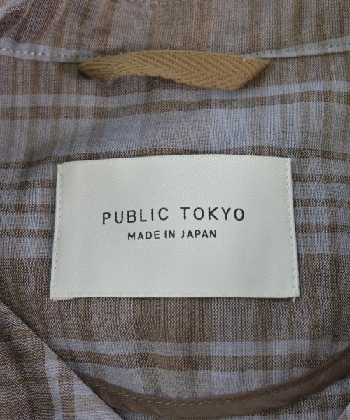 PUBLIC TOKYO（パブリック　トウキョウ）ブラウス 茶 サイズ:F レディース/2200732064044