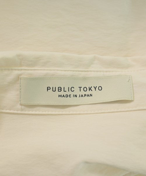 PUBLIC TOKYO（パブリック　トウキョウ）ブラウス 白 サイズ:F レディース/2200732064068