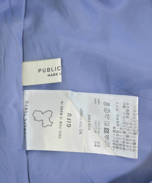 PUBLIC TOKYO（パブリック　トウキョウ）ワンピース 紫 サイズ:F レディース/2200723749158