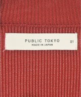 PUBLIC TOKYO（パブリック　トウキョウ）ニット・セーター 赤 サイズ:1(S位) レディース/2200734879165