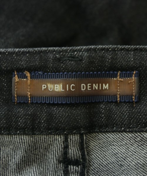 PUBLIC TOKYO（パブリック　トウキョウ）デニムパンツ 黒 サイズ:2(M位) レディース/2200736051088