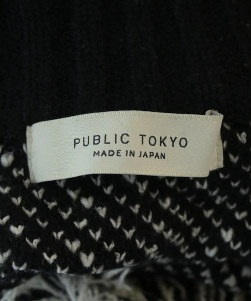 PUBLIC TOKYO（パブリック　トウキョウ）ベスト 黒 サイズ:F レディース/2200737129083