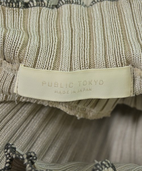 PUBLIC TOKYO（パブリック　トウキョウ）ニット・セーター グレー サイズ:F レディース/2200733104060