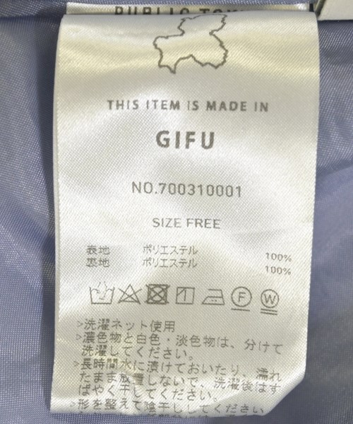 PUBLIC TOKYO（パブリック　トウキョウ）ワンピース 紫 サイズ:F レディース/2200723354024