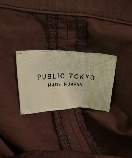 PUBLIC TOKYO（パブリック　トウキョウ）カジュアルシャツ 茶 サイズ:F レディース/2200720253054