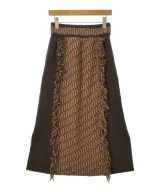 PUBLIC TOKYO（パブリック　トウキョウ）ロング・マキシ丈スカート 茶 サイズ:F レディース/2200725950026