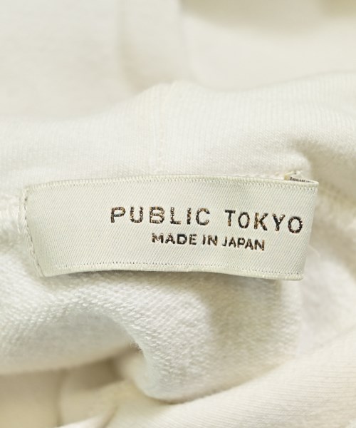 PUBLIC TOKYO（パブリック　トウキョウ）パーカー 白 サイズ:F レディース/2200727581051