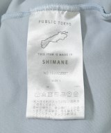 PUBLIC TOKYO（パブリック　トウキョウ）Tシャツ・カットソー 青 サイズ:1(S位) レディース/2200711431119