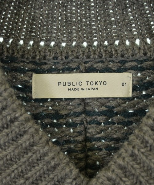 PUBLIC TOKYO（パブリック　トウキョウ）ベスト グレー サイズ:1(S位) レディース/2200711431157
