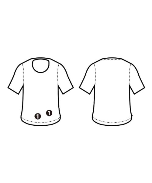 PUBLIC TOKYO（パブリック　トウキョウ）Tシャツ・カットソー 白 サイズ:2(M位) レディース/2200684143019