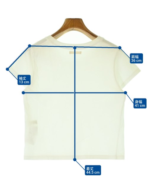 PUBLIC TOKYO（パブリック　トウキョウ）Tシャツ・カットソー 白 サイズ:2(M位) レディース/2200684143019