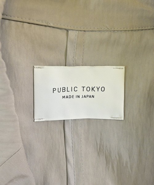 PUBLIC TOKYO（パブリック　トウキョウ）カジュアルジャケット ベージュ サイズ:F レディース/2200684353074