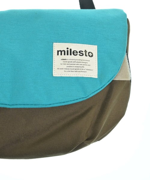 MILESTO（ミレスト）ショルダーバッグ カーキ サイズ:- メンズ/2200710834072