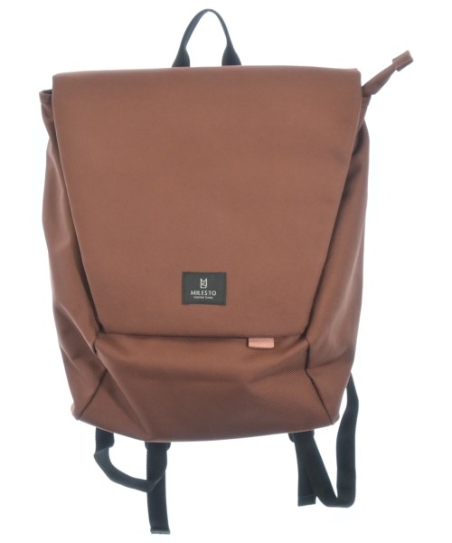MILESTO(ミレスト)バックパック・リュック 茶 サイズ:-/2200670924059