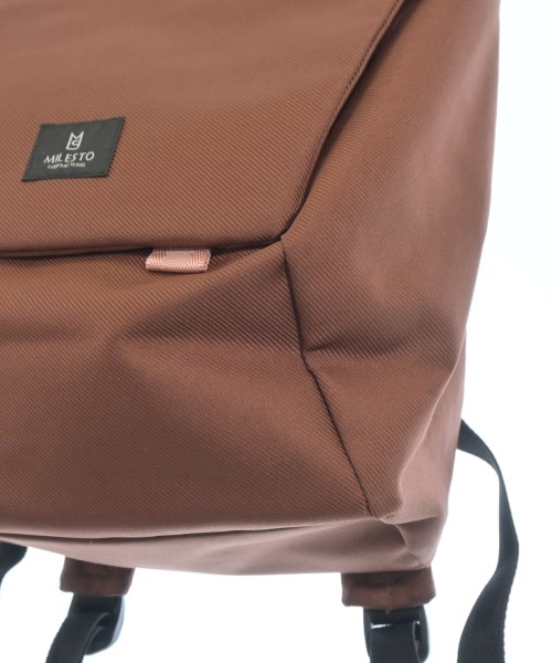 MILESTO（ミレスト）バックパック・リュック 茶 サイズ:- レディース/2200670924059