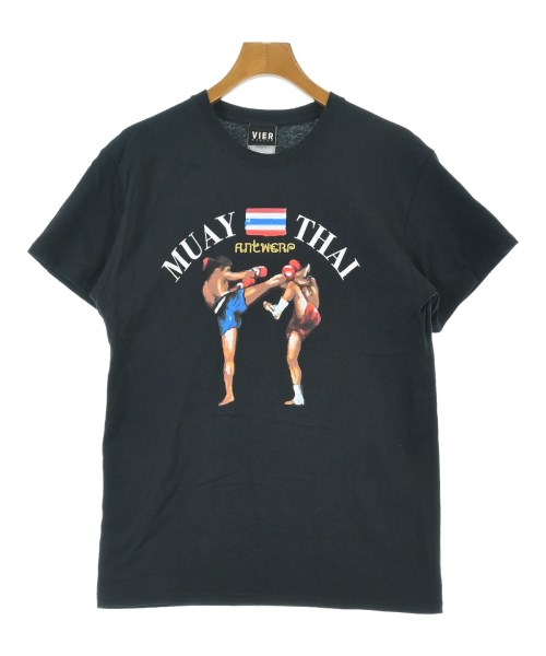 VIER ANTWERP(ヴィーアアントワープ)Tシャツ・カットソー 黒 サイズ:M/2200647890059