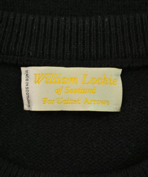 WILLIAM LOCKIE（ウィリアムロッキー）ニット・セーター 黒 サイズ:42(L位) メンズ/2200650173071