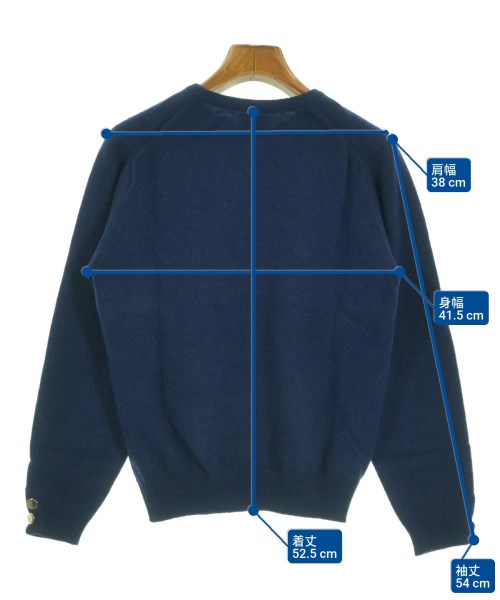 WILLIAM LOCKIE（ウィリアムロッキー）ニット・セーター 青 サイズ:F レディース/2200617624035