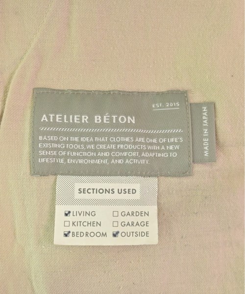 ATELIER BETON（アトリエベトン）その他 ベージュ サイズ:2(M位) メンズ/2200499336057