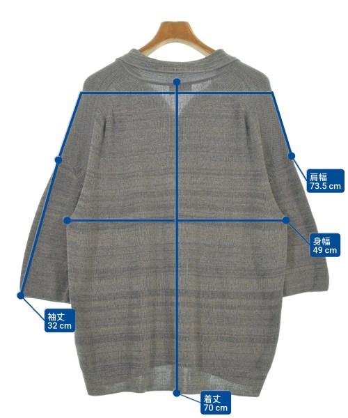 ATELIER BETON（アトリエベトン）ニット・セーター グレー サイズ:4(L位) メンズ/2200558386252