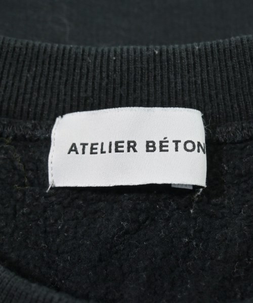 ATELIER BETON（アトリエベトン）スウェット 黒 サイズ:2(M位) メンズ/2200636632066