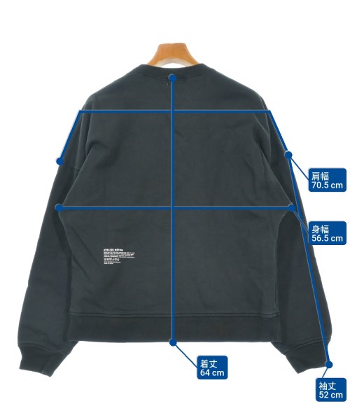 ATELIER BETON（アトリエベトン）スウェット 黒 サイズ:2(M位) メンズ/2200636632066