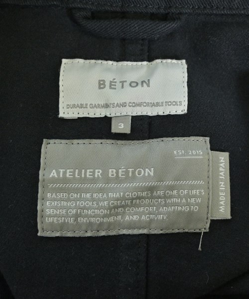 ATELIER BETON（アトリエベトン）カバーオール 紺 サイズ:3(L位) メンズ/2200609936078