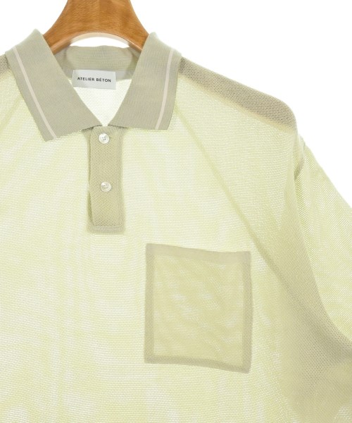 ATELIER BETON（アトリエベトン）ポロシャツ カーキ サイズ:3(L位) メンズ/2200615995038