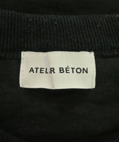ATELIER BETON（アトリエベトン）スウェット 黒 サイズ:3(L位) メンズ/2200676403022