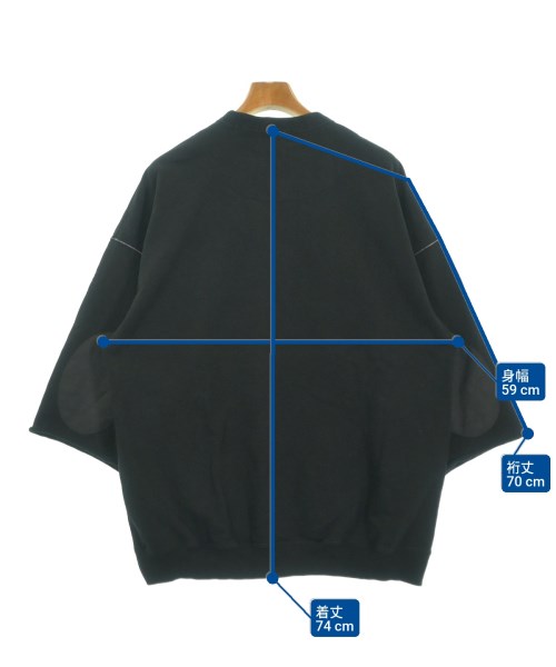 ATELIER BETON（アトリエベトン）スウェット 黒 サイズ:3(L位) メンズ/2200676403022