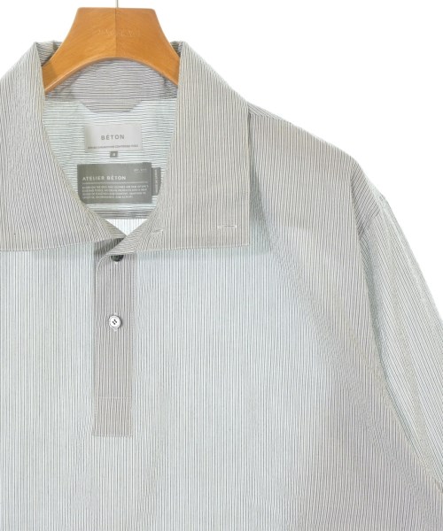 ATELIER BETON（アトリエベトン）カジュアルシャツ グレー サイズ:4(XL位) メンズ/2200670713035