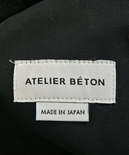 ATELIER BETON（アトリエベトン）チェスターコート 黒 サイズ:3(L位) メンズ/2200715086575